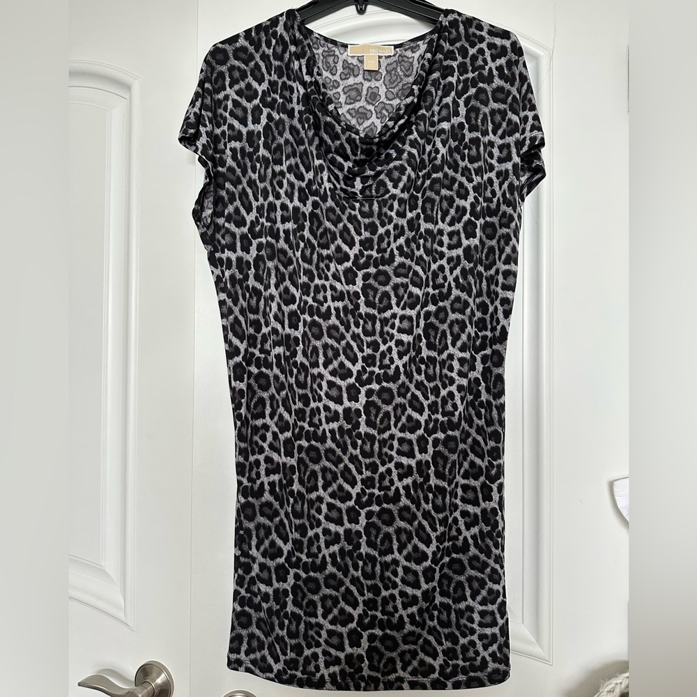 Michael by Michael Kors leopard dress
